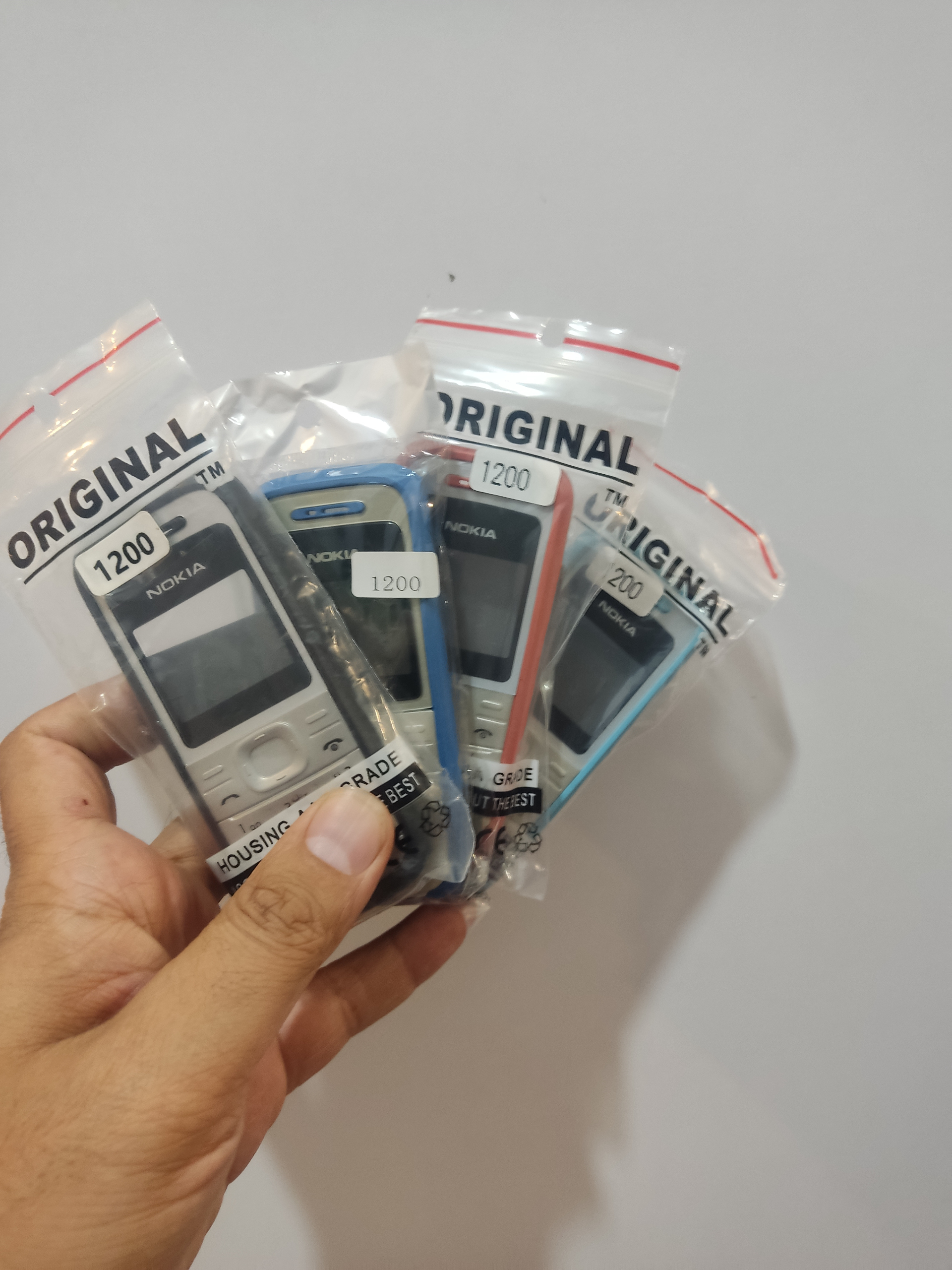 قاب جلو عقب گوشی نوکیامدل 1200 ا Nokia 1200